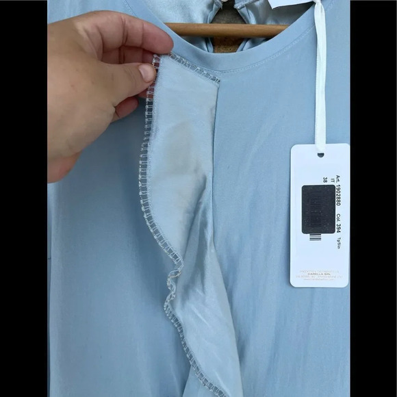 Tonet cascade silk blouse 38 - Picture 3 of 12